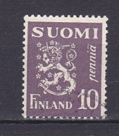 Finland, 1930, Lion, 10p, USED - Oblitérés