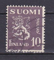 Finland, 1930, Lion, 10p, USED - Used Stamps