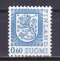 Finland, 1975, Coat Of Arms, 0.60mk, UNUSED NO GUM - Nuevos