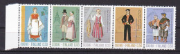 Finland, 1972, Regional Costumes, Set, MNH - Nuovi