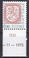Finland, 1976, Coat Or Arms, 0.80mk, MNH - Ungebraucht