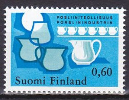 Finland, 1973, Porcelain Industry, 0.60mk, MNH - Unused Stamps