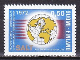 Finland, 1972, Strategic Arms Limitation Talks SALT, 0.50mk, MNH - Neufs