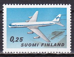 Finland, 1969, Plane & Helsinki Airport, 0.25mk, MNH - Ungebraucht