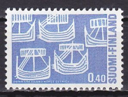 Finland, 1969, Nordic Co-operation Issue, 0.40mk, MNH - Neufs