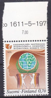 Finland, 1975, International Womens Year, 0.70mk, MNH - Unused Stamps