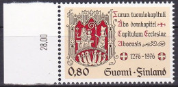 Finland, 1976, Turku Cathedral Chapter 700th Anniv, 0.80mk, MNH - Ongebruikt