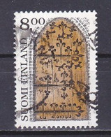 Finland, 1983, Folk Art/Hollola Church Door, 8.00mk, USED - Used Stamps