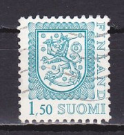 Finland, 1985, Coat Of Arms, 1.50mk, USED - Used Stamps