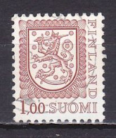 Finland, 1981, Coat Of Arms, 1.00mk, USED - Gebraucht