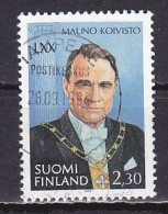 Finland, 1993, Pres. Mauno Koivisto, 2.30mk, USED - Gebruikt