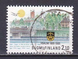 Finland, 1991, Iisalmi/Idensalmi Centenary, 2.10mk, USED - Gebraucht