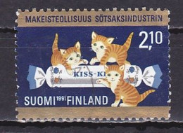 Finland, 1991, Finnish Candy Industry Centenary, 2.10mk, USED - Usati