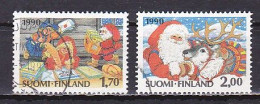 Finland, 1990, Christmas, Set, USED - Gebruikt