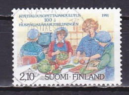 Finland, 1991, Home Economics Teacher Education Centenary, 2.10mk, USED - Gebruikt