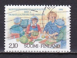 Finland, 1991, Home Economics Teacher Education Centenary, 2.10mk, USED - Gebruikt