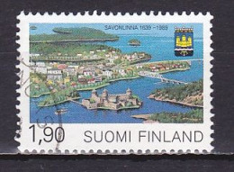 Finland, 1989, Savonlinna/Nyslott 350th Anniv, 1.90mk, USED - Usados