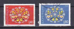 Finland, 1988, Christmas, Set, USED - Used Stamps