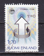 Finland, 1987, European Physics Cong, 1.70mk, USED - Usados