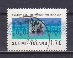 Finland, 1987, Postal Savings Bank Centenary, 1.70mk, USED - Used Stamps