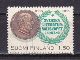 Finland, 1985, Swedish Literature Society In Finland Centenary, 1.50mk, USED - Gebruikt