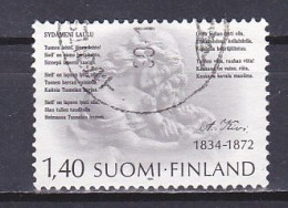 Finland, 1984, Aleksis Kivi, 1.40mk, USED - Used Stamps