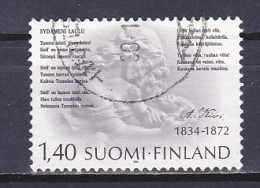 Finland, 1984, Aleksis Kivi, 1.40mk, USED - Oblitérés