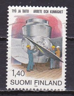 Finland, 1984, Work & Skill, 1.40mk, USED - Gebruikt