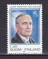 Finland, 1983, Lauri Kristian Relander, 1.30mk. USED - Gebraucht