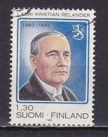 Finland, 1983, Lauri Kristian Relander, 1.30mk. USED - Usados