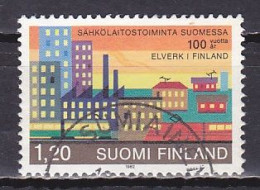 Finland, 1982, Electric Power Stations Centenary, 1.20mk, USED - Oblitérés