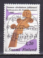 Finland, 1982, Sibelius Music Academy & Helsinki Orchestra, 1.20mk, USED - Oblitérés