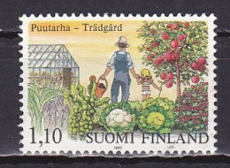 Finland, 1982, Gardening, 1.10mk, USED - Oblitérés