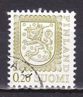 Finland, 1977, Coat Of Arms, 0.20mk, USED - Gebruikt