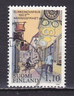 Finland, 1979, Business & Industry Regulation Centenary, 1.10mk, USED - Gebruikt