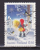 Finland, 1978, Christmas, 0.50mk, USED - Usados