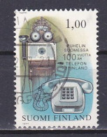 Finland, 1977, Telephone In Finland Centenary, 1.00mk, USED - Gebruikt