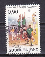 Finland, 1977, European Volleyball Championships, 0.90mk, USED - Oblitérés