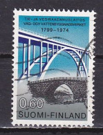 Finland, 1974, Board Of Roads & Waterways 175th Anniv, 0.60mk, USED - Oblitérés