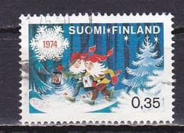 Finland, 1974, Christmas, 0.35mk, USED - Oblitérés