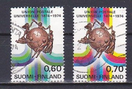 Finland, 1974, UPU Centenary, Set, USED - Gebraucht