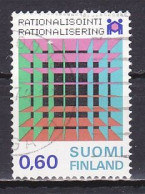 Finland, 1974, Rationalization Year, 0.60mk, USED - Used Stamps