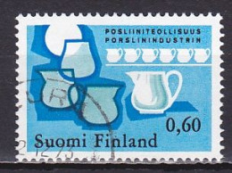 Finland, 1973, Porcelain Industry, 0.60mk, USED - Usados