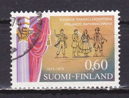 Finland, 1973, National Opera Centenary, 0.60mk, USED - Used Stamps