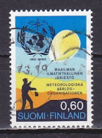 Finland, 1973, World Meteorological Organization Centenary, 0.60mk, USED - Gebraucht