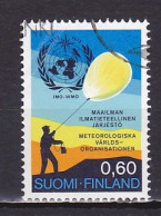 Finland, 1973, World Meteorological Organization Centenary, 0.60mk, USED - Used Stamps