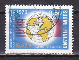 Finland, 1972, Strategic Arms Limitation Talks SALT, 0.50mk, USED - Used Stamps