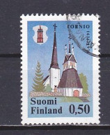 Finland, 1971, Tornio/Torneå 350th Anniv, 0.50mk, USED - Used Stamps