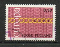 Finland, 1971, Europa CEPT, 0.50mk, USED - Used Stamps