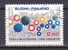 Finland, 1971, Finnish Industry, 0.50mk, USED - Used Stamps